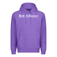 Purple bad influence funny Premium Hoodie - linhVisuals