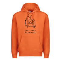 Carrot Car Seat Headrest Premium Hoodie - linhVisuals