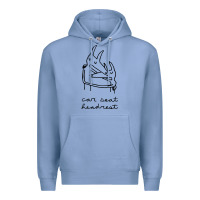 Colony Blue Car Seat Headrest Premium Hoodie - linhVisuals