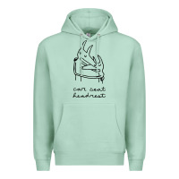 Seafoam Car Seat Headrest Premium Hoodie - linhVisuals