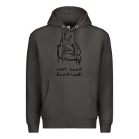 Smoke Car Seat Headrest Premium Hoodie - linhVisuals