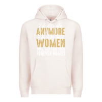 Pale Pink don't date anymore i just foster women until they find their forever h Premium Hoodie - linhVisuals