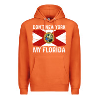 Carrot don't new york my florida vintage flag funny saying gift Premium Hoodie - linhVisuals