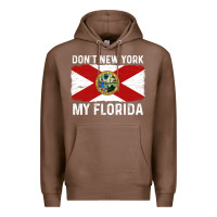 Chestnut don't new york my florida vintage flag funny saying gift Premium Hoodie - linhVisuals