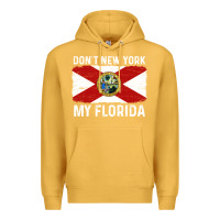 Mustard don't new york my florida vintage flag funny saying gift Premium Hoodie - linhVisuals