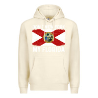 Sandshell don't new york my florida vintage flag funny saying gift Premium Hoodie - linhVisuals
