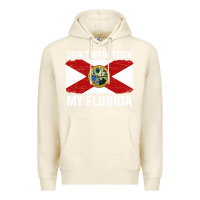 Tofu don't new york my florida vintage flag funny saying gift Premium Hoodie - linhVisuals