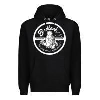 Black birdland jazz club Premium Hoodie - linhVisuals