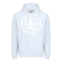 White birdland jazz club Premium Hoodie - linhVisuals