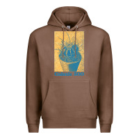 Chestnut galaxie 500 retro vintage look fan design Premium Hoodie - linhVisuals