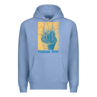 Colony Blue galaxie 500 retro vintage look fan design Premium Hoodie - linhVisuals