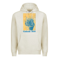 Oatmeal Heather galaxie 500 retro vintage look fan design Premium Hoodie - linhVisuals