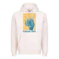 Pale Pink galaxie 500 retro vintage look fan design Premium Hoodie - linhVisuals