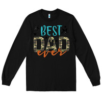 Black best dad ever Long Sleeve Tee - Artiststas