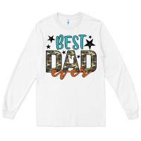 White best dad ever Long Sleeve Tee - Artiststas