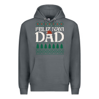 Rock feliz navi dad ugly christmas sweater funny spanish xmas pun gift for Premium Hoodie - linhVisuals