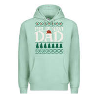 Seafoam feliz navi dad ugly christmas sweater funny spanish xmas pun gift for Premium Hoodie - linhVisuals
