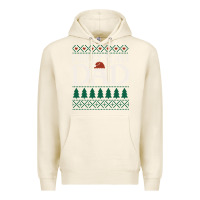 Tofu feliz navi dad ugly christmas sweater funny spanish xmas pun gift for Premium Hoodie - linhVisuals