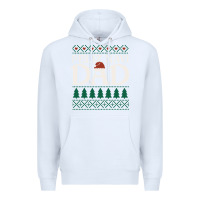 White feliz navi dad ugly christmas sweater funny spanish xmas pun gift for Premium Hoodie - linhVisuals
