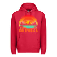 Cardinal california t  shirt california sunset vintage trees scenery t  shirt Premium Hoodie - linhVisuals