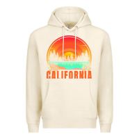 Tofu california t  shirt california sunset vintage trees scenery t  shirt Premium Hoodie - linhVisuals