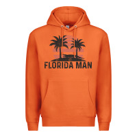 Carrot florida man state funny meme vintage palm trees and sunset retro sun Premium Hoodie - linhVisuals