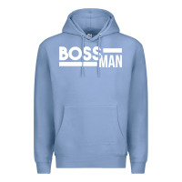 Colony Blue boss man Premium Hoodie - linhVisuals