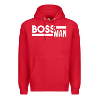 Red boss man Premium Hoodie - linhVisuals