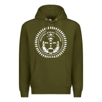 Army Green great seal of the navajo nation faded style design Premium Hoodie - linhVisuals