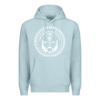 Blue Mist great seal of the navajo nation faded style design Premium Hoodie - linhVisuals