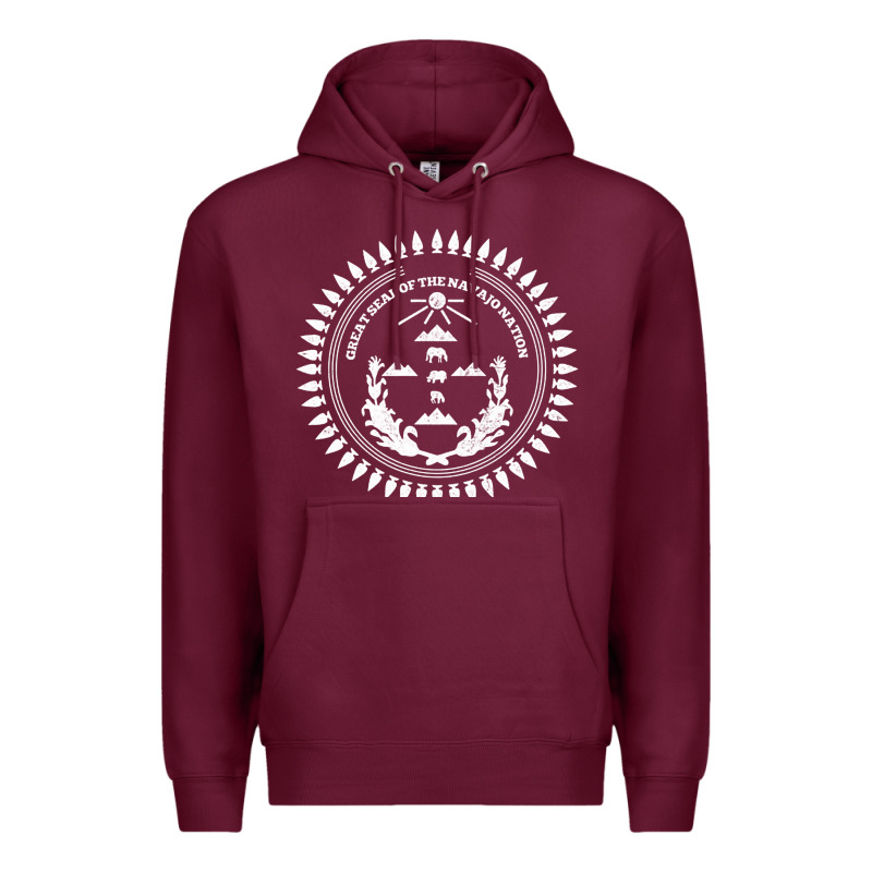 Great Seal Of The Navajo Nation Faded Style Design Premium Hoodie by linhVisuals | Teevron