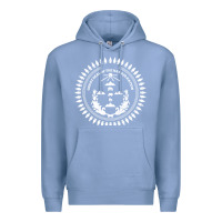 Colony Blue great seal of the navajo nation faded style design Premium Hoodie - linhVisuals