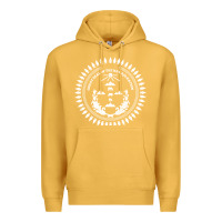 Mustard great seal of the navajo nation faded style design Premium Hoodie - linhVisuals