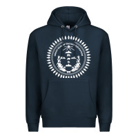 Navy great seal of the navajo nation faded style design Premium Hoodie - linhVisuals