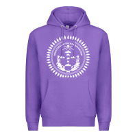 Purple great seal of the navajo nation faded style design Premium Hoodie - linhVisuals