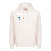 Pale Pink funny things i hate low battery and wifi connection Premium Hoodie - linhVisuals