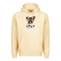 Pina Colada funny yorkie personal stalker yorkshire terrier  dog i will follow you Premium Hoodie - linhVisuals