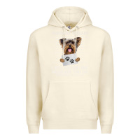 Sandshell funny yorkie personal stalker yorkshire terrier  dog i will follow you Premium Hoodie - linhVisuals