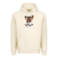 Tofu funny yorkie personal stalker yorkshire terrier  dog i will follow you Premium Hoodie - linhVisuals