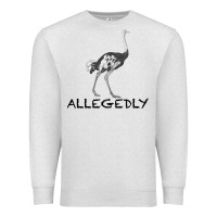 Oatmeal Heather allegedly Premium Sweatshirt - Bettercallsaul