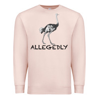 Pale Pink allegedly Premium Sweatshirt - Bettercallsaul
