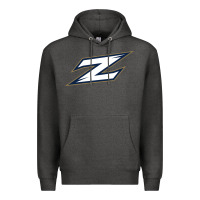 Charcoal Heather akron zips-merch Premium Hoodie - linhVisuals