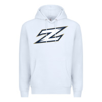 White akron zips-merch Premium Hoodie - linhVisuals