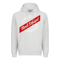 Dove Grey jamaica red stripe lager beer Premium Hoodie - linhVisuals