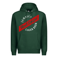 Sports Green jamaica red stripe lager beer Premium Hoodie - linhVisuals