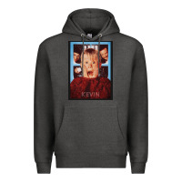 Charcoal Heather home alone kevin Premium Hoodie - linhVisuals
