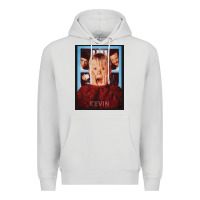 Dove Grey home alone kevin Premium Hoodie - linhVisuals