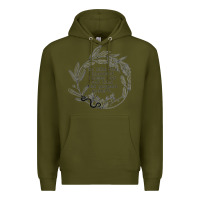 Army Green Lady Macbeth Shakespeare Quote Premium Hoodie - linhVisuals