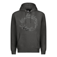 Charcoal Heather Lady Macbeth Shakespeare Quote Premium Hoodie - linhVisuals