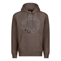 Coffee Lady Macbeth Shakespeare Quote Premium Hoodie - linhVisuals